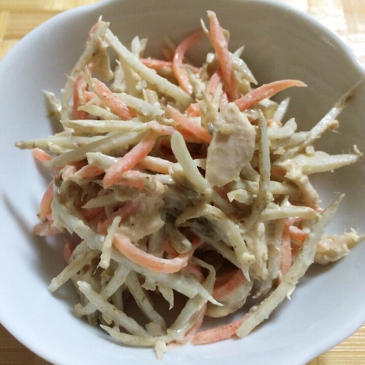 新ごぼう とシーチキンのサラダ レシピ 作り方 By はるっちじゅんじ 楽天レシピ